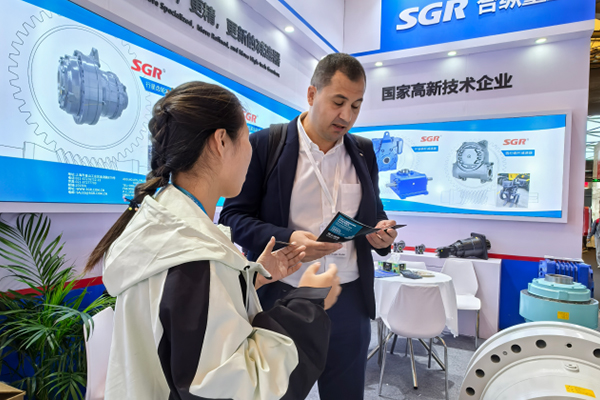 SGR -gearkasser på PTC Asia 2024